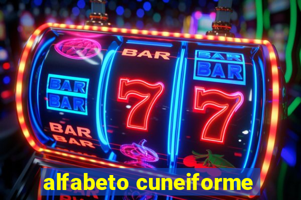 alfabeto cuneiforme